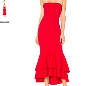 Red Midi Dress
